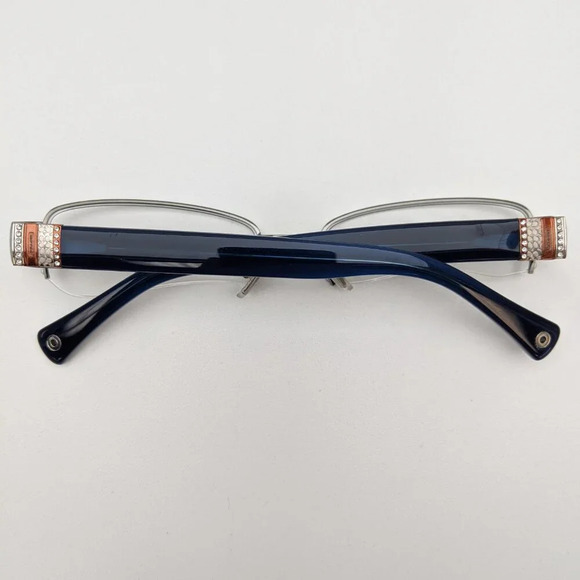 🕶️Coach CECILY HC5027B-9093 Semi Rimless Eyeglasses 52/17-135 / ALI71🕶️ - Picture 2 of 8